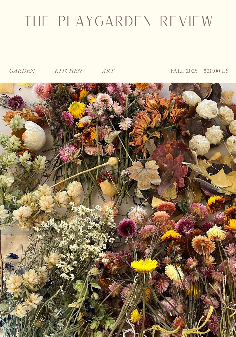 The PlayGarden Review Fall 2025